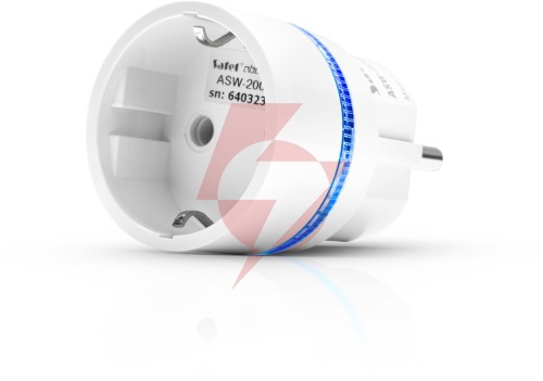 Satel be wave inteligentna wtyczka schuko smart plug f w asw-200 f-w abax2