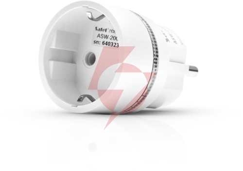 Satel be wave inteligentna wtyczka schuko smart plug f w asw-200 f-w abax2
