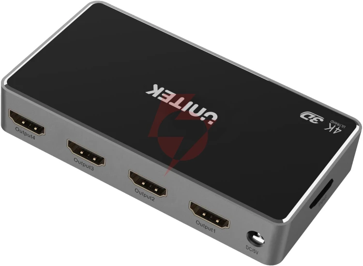 Unitek v1109a rozgałęźnik sygnału hdmi 1.4b 1 in-4 out 4k
