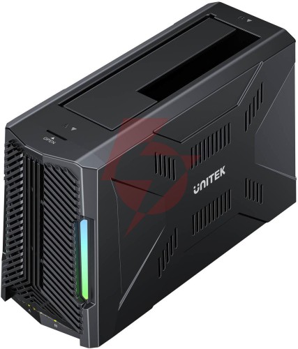 Unitek stacja dokująca, 1x dysk m.2 nvme, 1x dysk sata, usb-c 10 gbps s1234b01-eu
