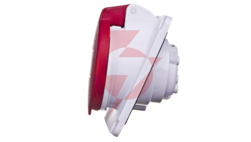 Gniazdo tablicowe 5P 16A 400V czerwone IP44 PKF16F435