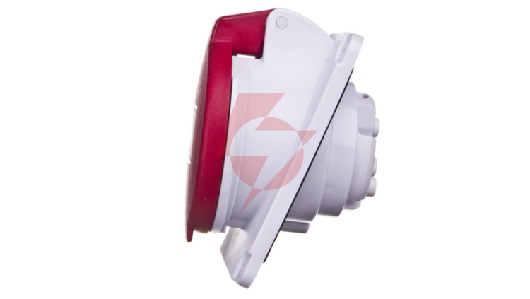 Gniazdo tablicowe 5P 16A 400V czerwone IP44 PKF16F435