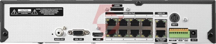 Rejestrator ip bcs ultra bcs-u-nvr0802-a-4k-8p(6tb)