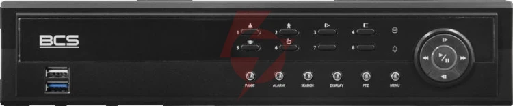 Rejestrator ip bcs ultra bcs-u-nvr0802-a-4k-8p(6tb)