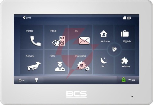 Monitor wideodomofonowy bcs line bcs-mon7600w-2