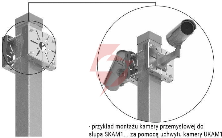 Uchwyt kamery uniwersalny ats ukam1