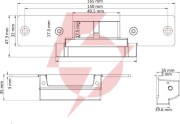 Uchwyt hikvision ds-k4g100(o-std)