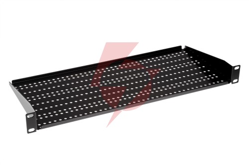 Add-rack1pu1 półka do szafy rack 19" 1u 200mm z otworowaniem