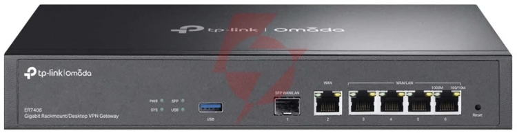 Gigabitowa brama sieciowa vpn omada (er7406)
