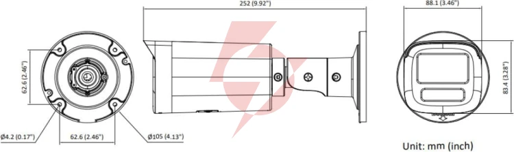 Kamera ip hikvision ds-2cd1663g2-lizu 2.8-12mm pl