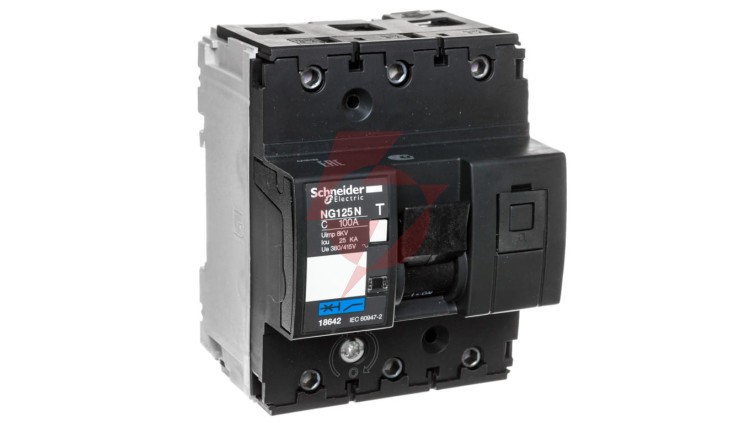 Wyłącznik nadprądowy 3P C 100A 20kA AC NG125N 18642