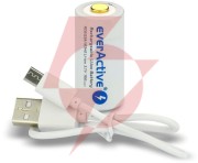 Akumulatorek 16340 / r-cr123 3,7v everactive 700mah (1 szt.) z zabezpieczeniem