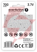 Akumulatorek 16340 / r-cr123 3,7v everactive 700mah (1 szt.) z zabezpieczeniem