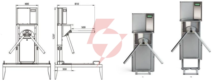 Bramka cartpoland irbis cp-124