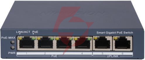 Switch hikvision ds-3e1506p-ei(o-std) linkvu