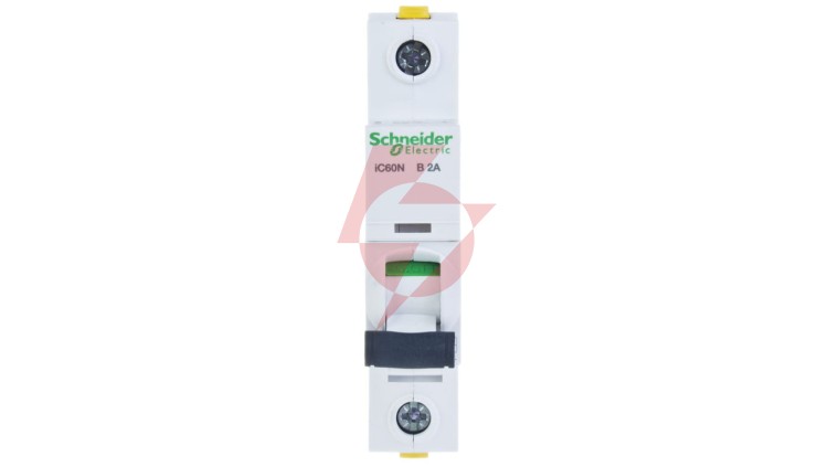 Wyłącznik nadprądowy 1P B 2A 6kA AC iC60N-B2 Acti9 A9F03102