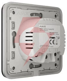 Ajax włącznik światła lightcore (2-gang/2-way) vertical