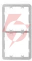 Ajax ramka frame 2-seats vertical