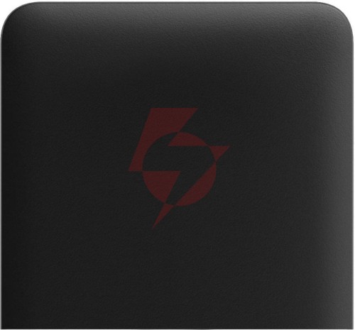 Ajax przycisk sidebutton (1-gang) vertical (black)