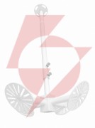 Uchwyt camsafe cs50-kso4 biały