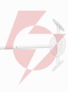 Uchwyt camsafe cs50-kso4 biały