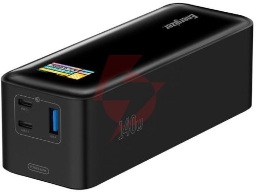 Powerbank energizer 27000mah 140w pd 2x usb-c 1x usb-a xp27000pd