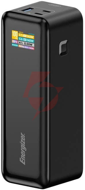 Powerbank energizer 27000mah 140w pd 2x usb-c 1x usb-a xp27000pd