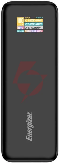 Powerbank energizer 27000mah 140w pd 2x usb-c 1x usb-a xp27000pd