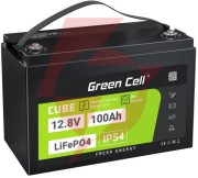 Akumulator litowo-żelazowo-fosforanowy lifepo4 green cell cube 12.8v 100ah lfpgc12v100ah