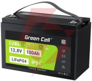 Akumulator litowo-żelazowo-fosforanowy lifepo4 green cell cube 12.8v 100ah lfpgc12v100ah