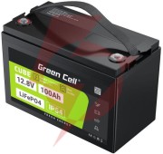 Akumulator litowo-żelazowo-fosforanowy lifepo4 green cell cube 12.8v 100ah lfpgc12v100ah