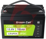 Akumulator litowo-żelazowo-fosforanowy lifepo4 green cell cube 12.8v 100ah lfpgc12v100ah