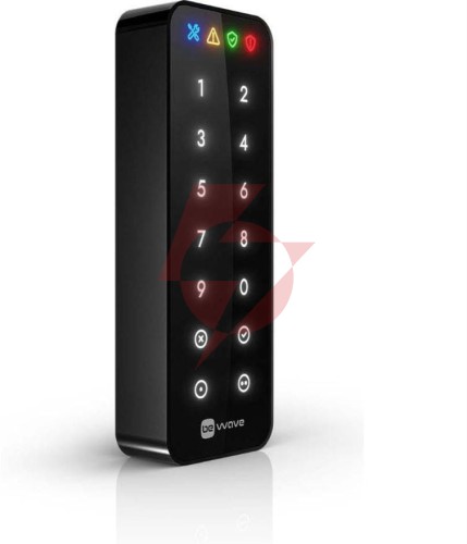 Be wave bezprzewodowa klawiatura dotykowa (czarna typ urządzenia akp-200-b) smart keypad b (akp-200-