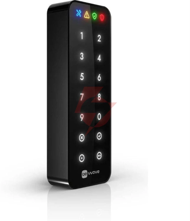 Be wave bezprzewodowa klawiatura dotykowa (czarna typ urządzenia akp-200-b) smart keypad b (akp-200-