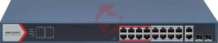 Switch poe hikvision ds-3e1318p-ei(b) linkvu