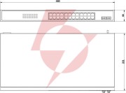 Switch hikvision ds-3e1526p-si linkvu
