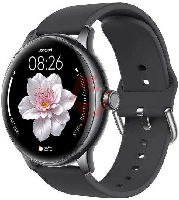 Smartwatch joyroom classis series jr-fc1 z funkcją odbierania połączeń / ochroną ip68 - ciemnoszary