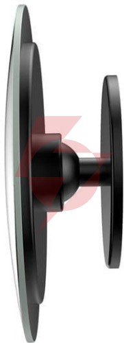 Baseus full-view blind-spot mirror 2x dodatkowe samochodowe lusterko boczne wypukłe martwe pole pun