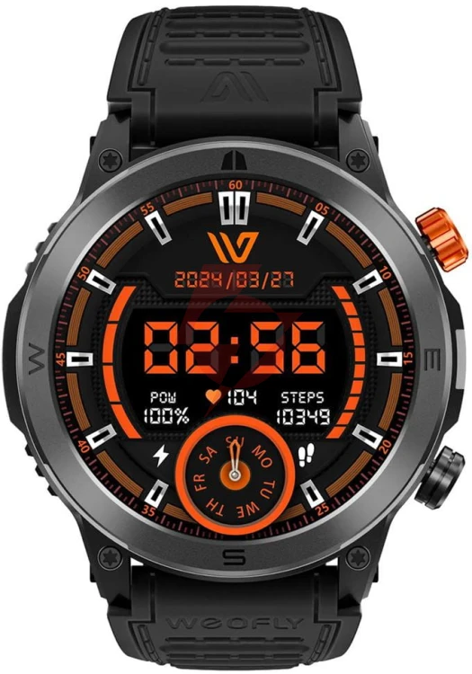 Smartwatch weofly conquer czarny