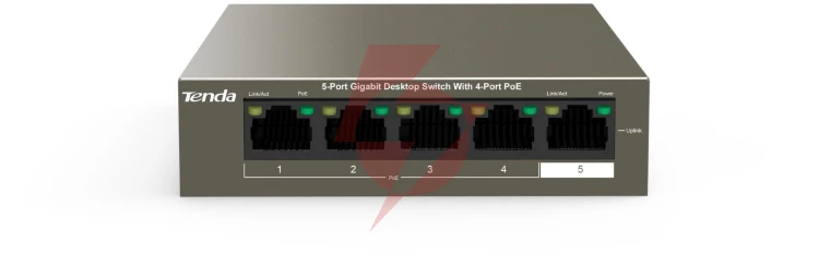 Switch poe tenda teg1105p-4-63w