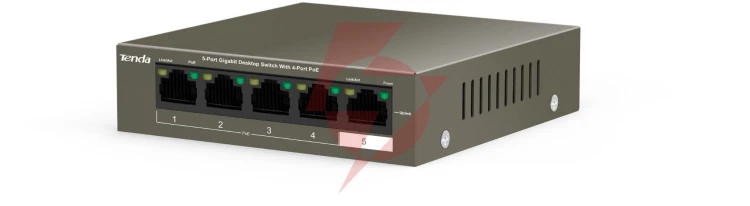 Switch poe tenda teg1105p-4-63w
