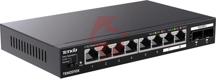 Switch tenda tem2010x