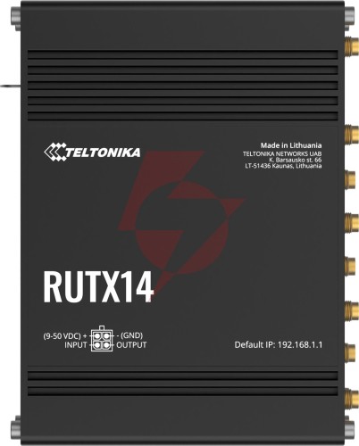 Teltonika rutx14 router przemysłowy 4g / lte (rutx14000000)