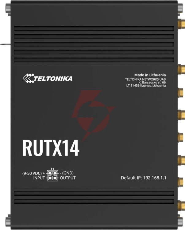 Teltonika rutx14 router przemysłowy 4g / lte (rutx14000000)
