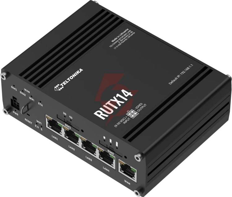 Teltonika rutx14 router przemysłowy 4g / lte (rutx14000000)