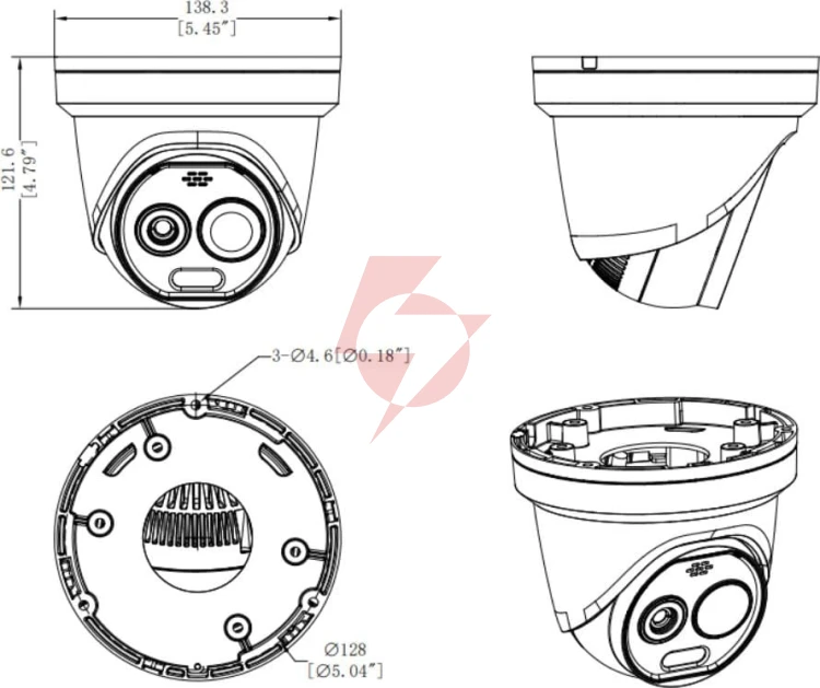 Kamera ip hikvision hm-td1228t-3/g1/t3a