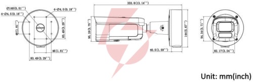 Kamera ip hikvision ds-2cd2687g3-lizs2uy/sl(2.8-12mm)black
