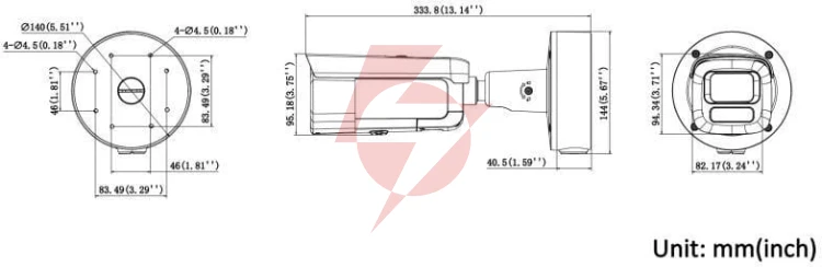 Kamera ip hikvision ds-2cd2687g3-lizs2uy/sl(2.8-12mm)black
