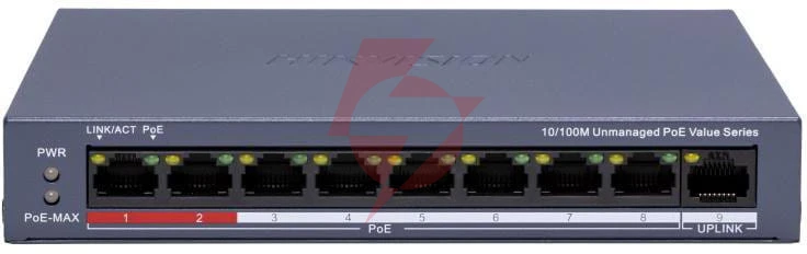Switch hikvision ds-3e0109p-e/m(c)