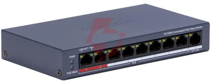 Switch hikvision ds-3e0109p-e/m(c)